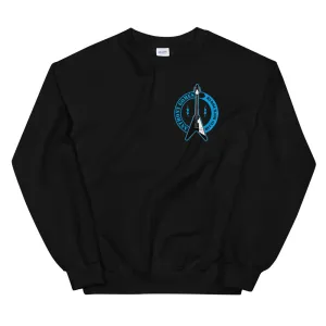 Blues Rock Power Circle Unisex Sweatshirt