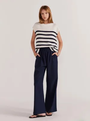 Cascade Relaxed Pants - Navy