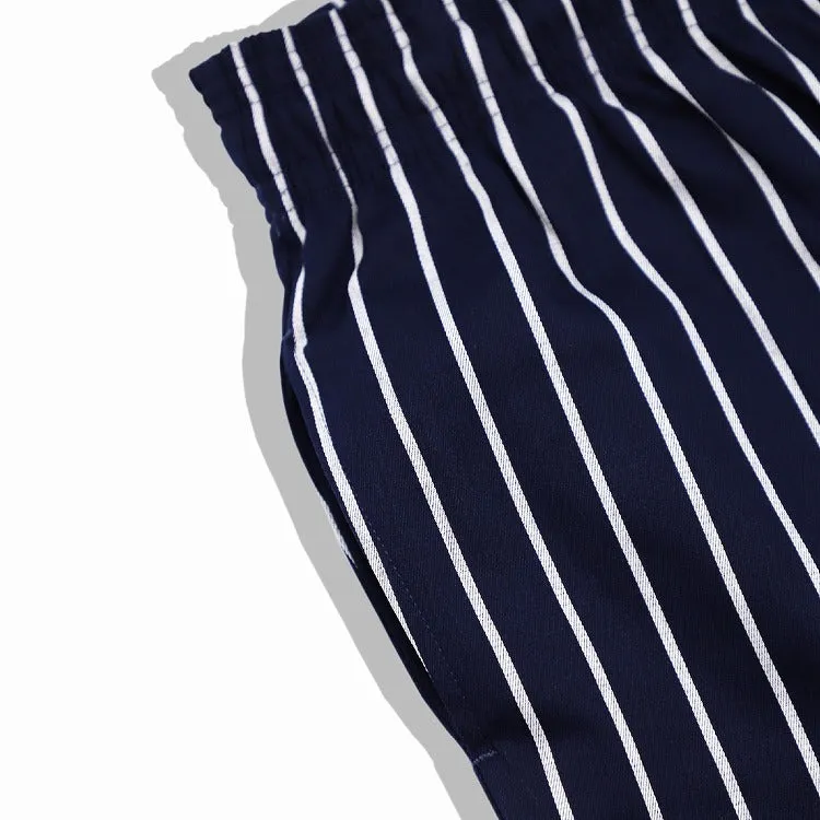 Cookman Waiter's Pants (stretch) - Stripe : Navy