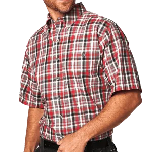 Gameguard Men's Plaid Red Shirt