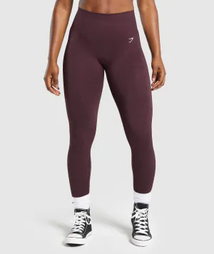 Gymshark Adapt Fleck Seamless Leggings - Depth Purple/ Steel Purple