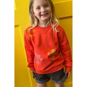 KIDS SMILEY GRAPHIC SWEATSHIRTS