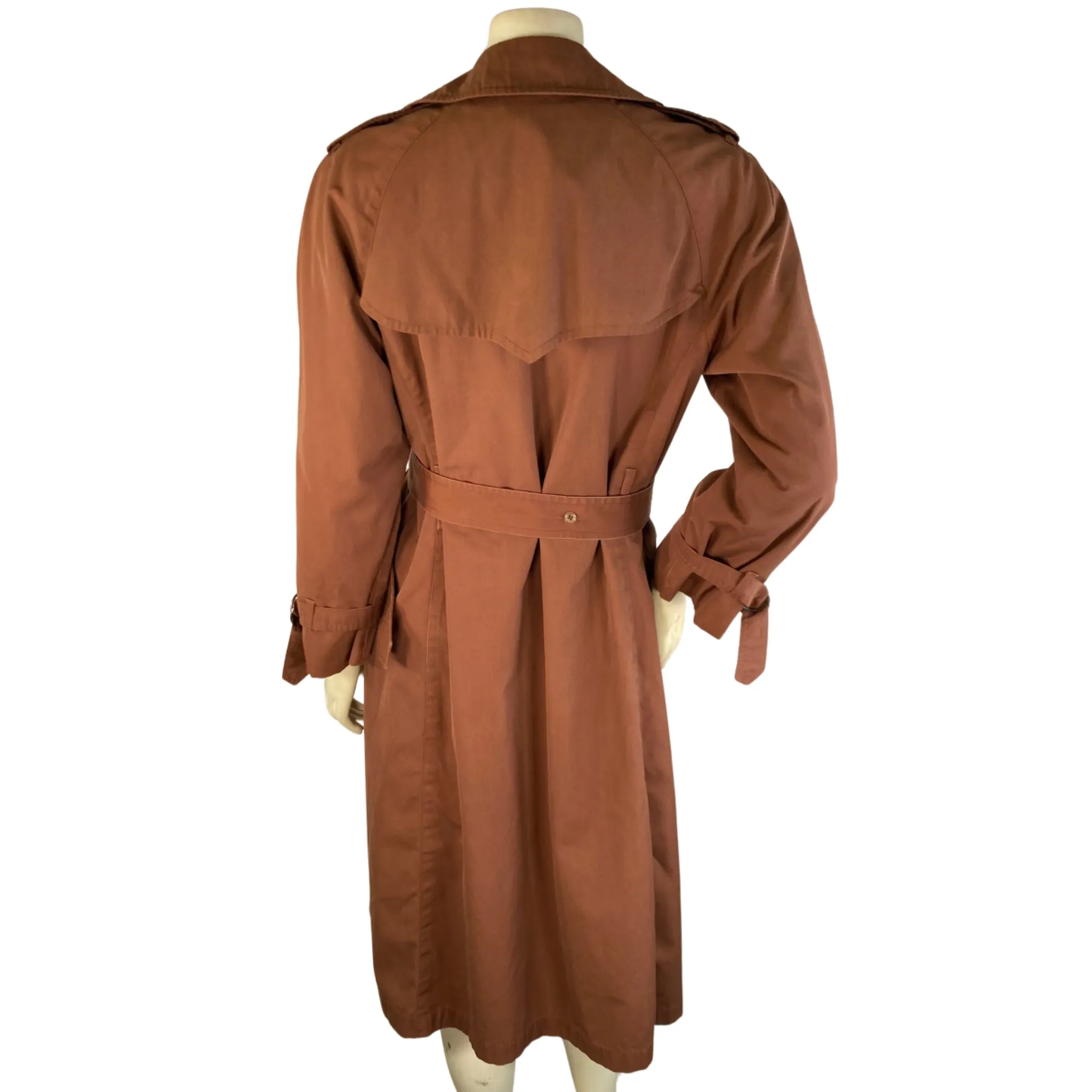 London Fog Brown Vintage Trench Coat