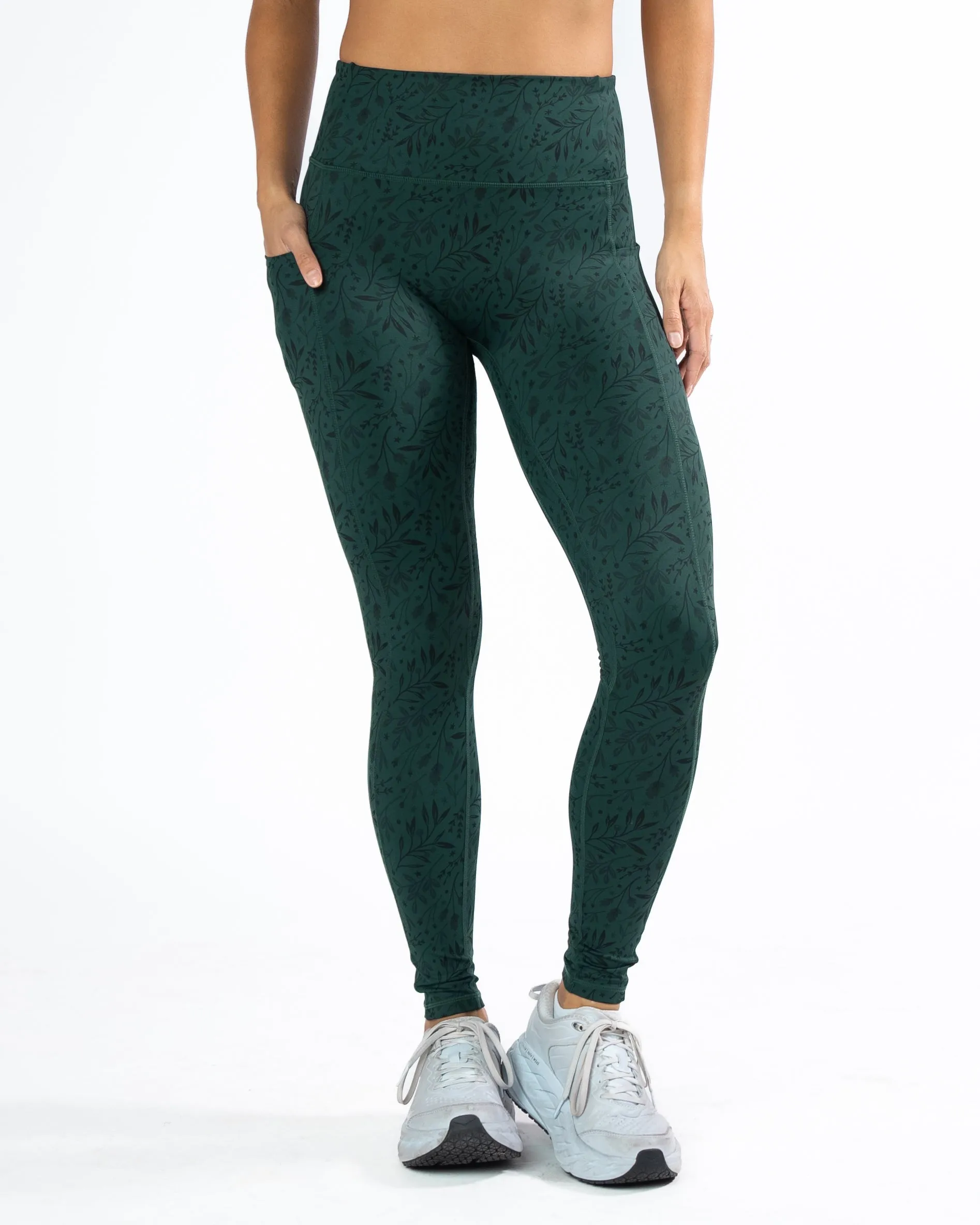 Lux Repetition Leggings (26 in.) - Juniper Mistletoe