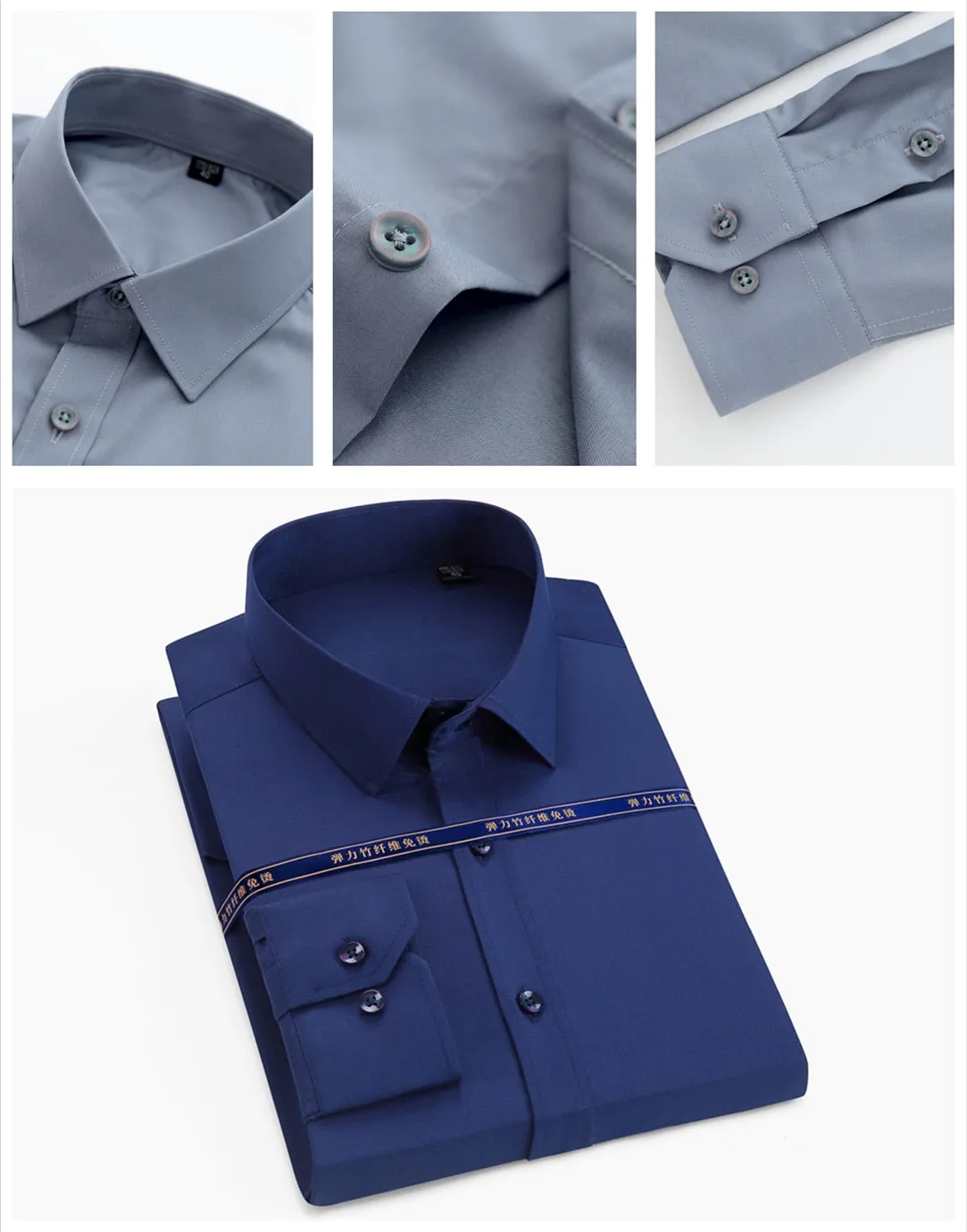 Non-Iron  Long Sleeve Office Shirt