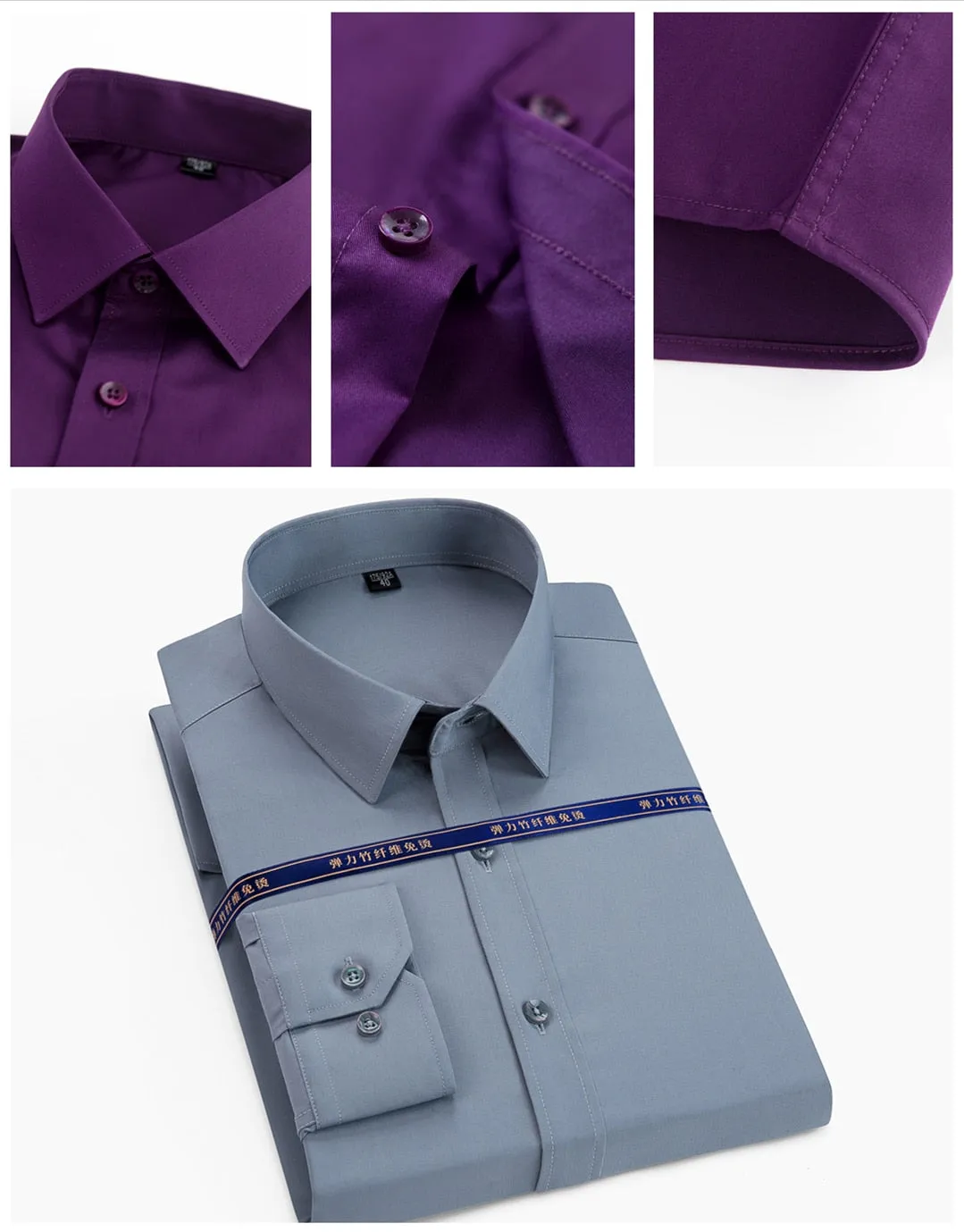 Non-Iron  Long Sleeve Office Shirt