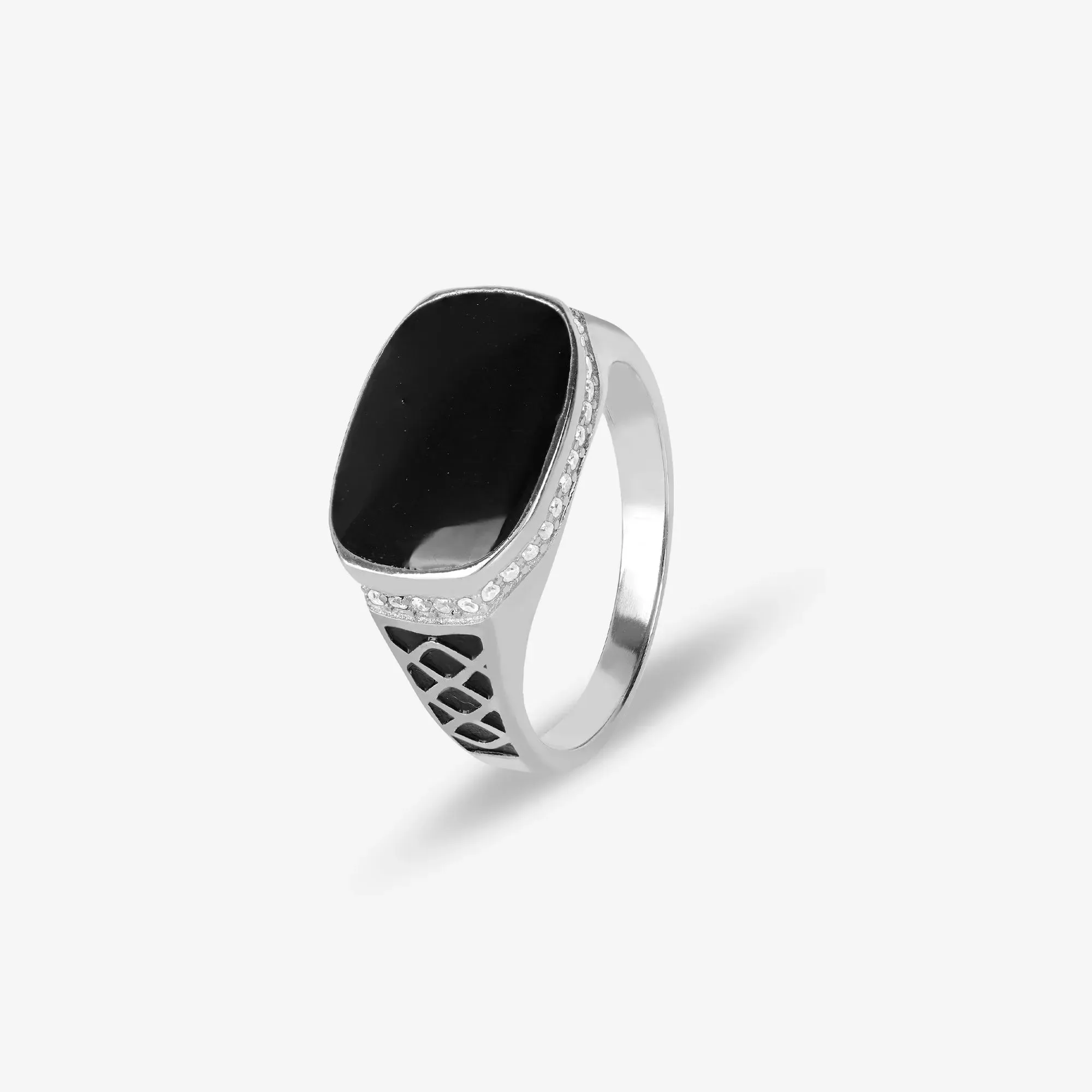 Onyx Elegance Ring