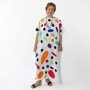 Vibrant Dot Kaftan